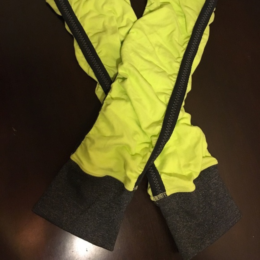RARE Lululemon Neon Leg Warmers
